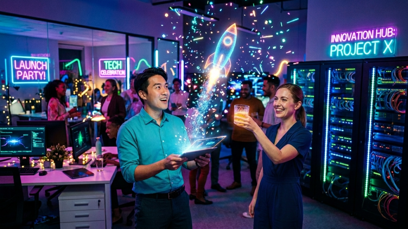 Founders launching their business online